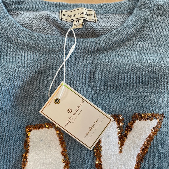 NWT Simply Southern Lake Sweater - Picture 2 of 6